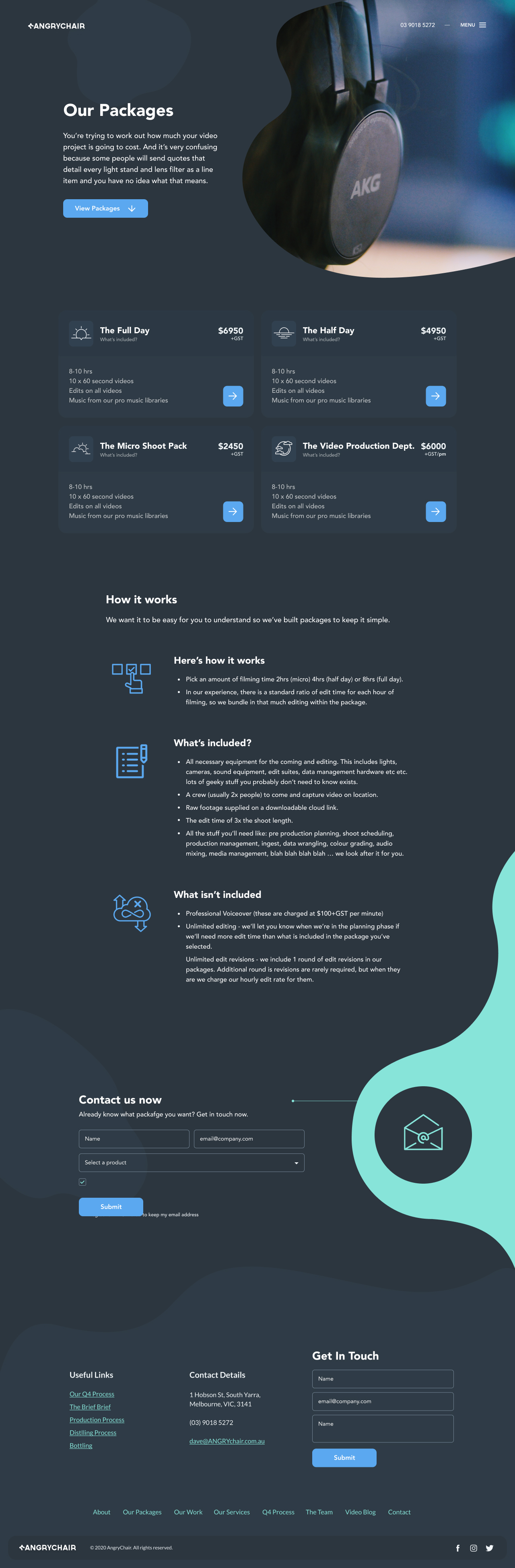 Angry Chair — Packages