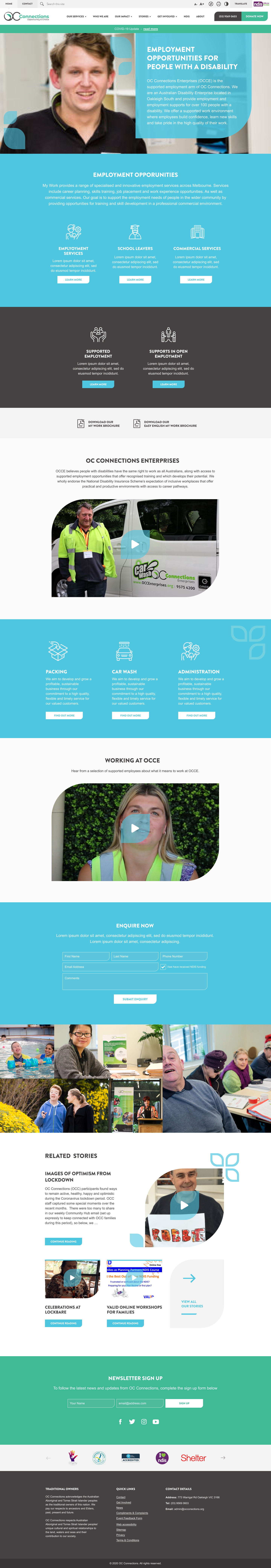 OC Connections screen 2