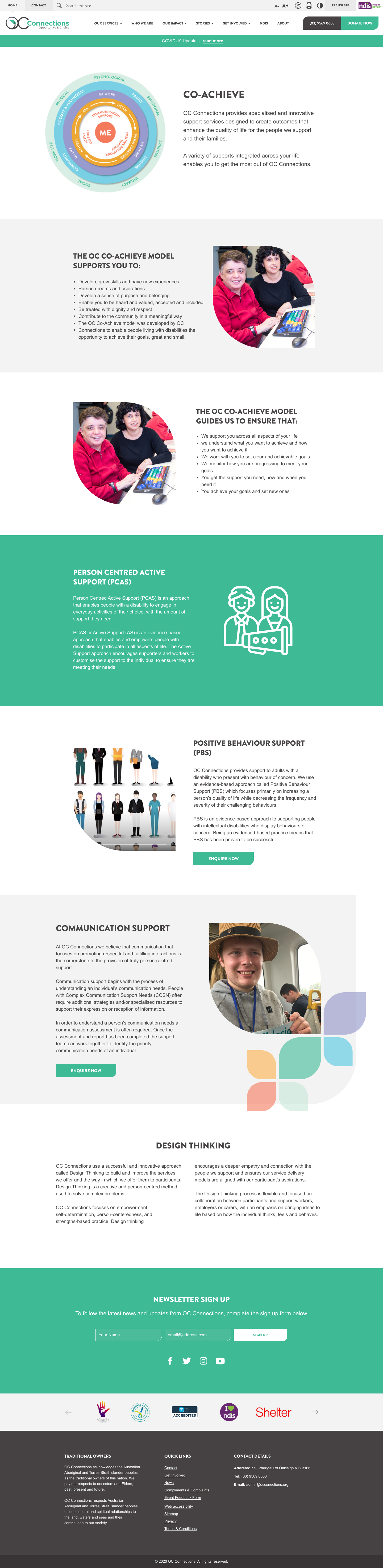 OC Connections screen 3